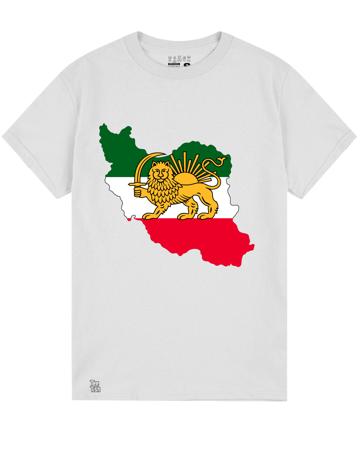 Heritage Collection | Iran Map and Lion Sun
