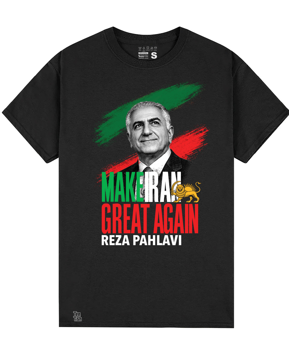 Reza Pahlavi Make Iran Great Again T shirt Teetish