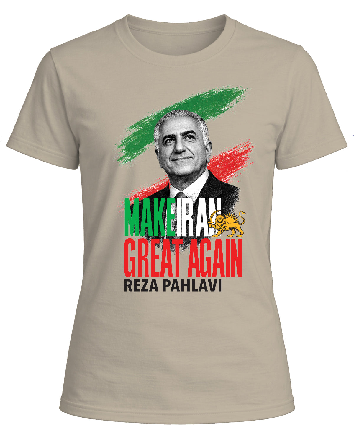 Reza Pahlavi Make Iran Great Again T shirt Teetish