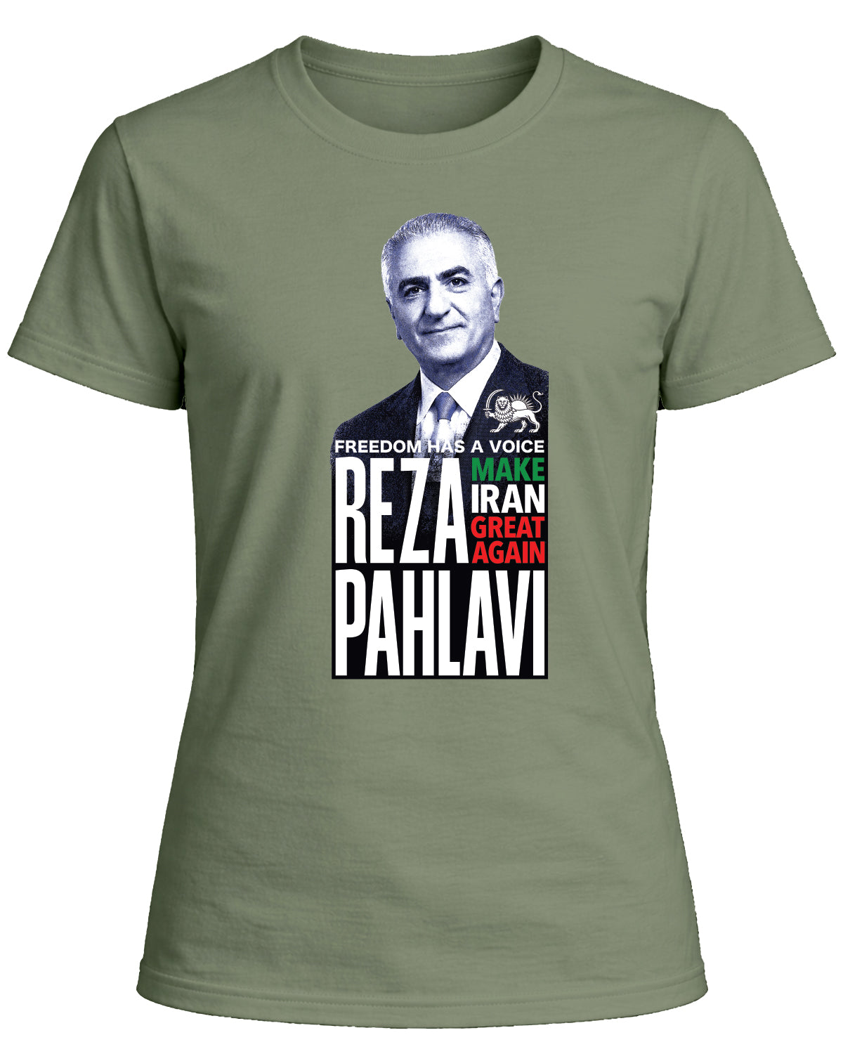 Reza Pahlavi Voice of freedom T-shirt TEETISH