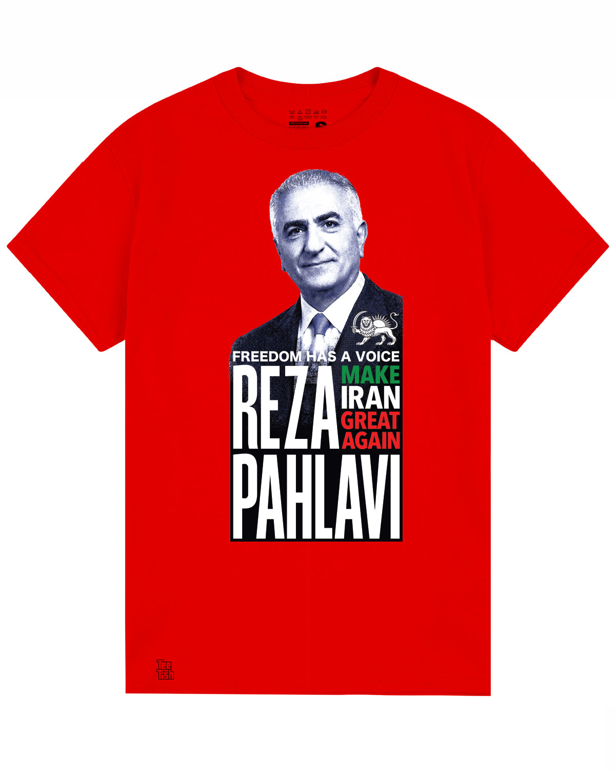 Reza Pahlavi Voice of freedom T-shirt TEETISH