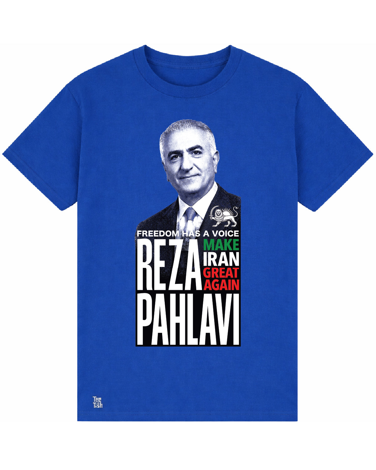 Reza Pahlavi Voice of freedom T-shirt TEETISH