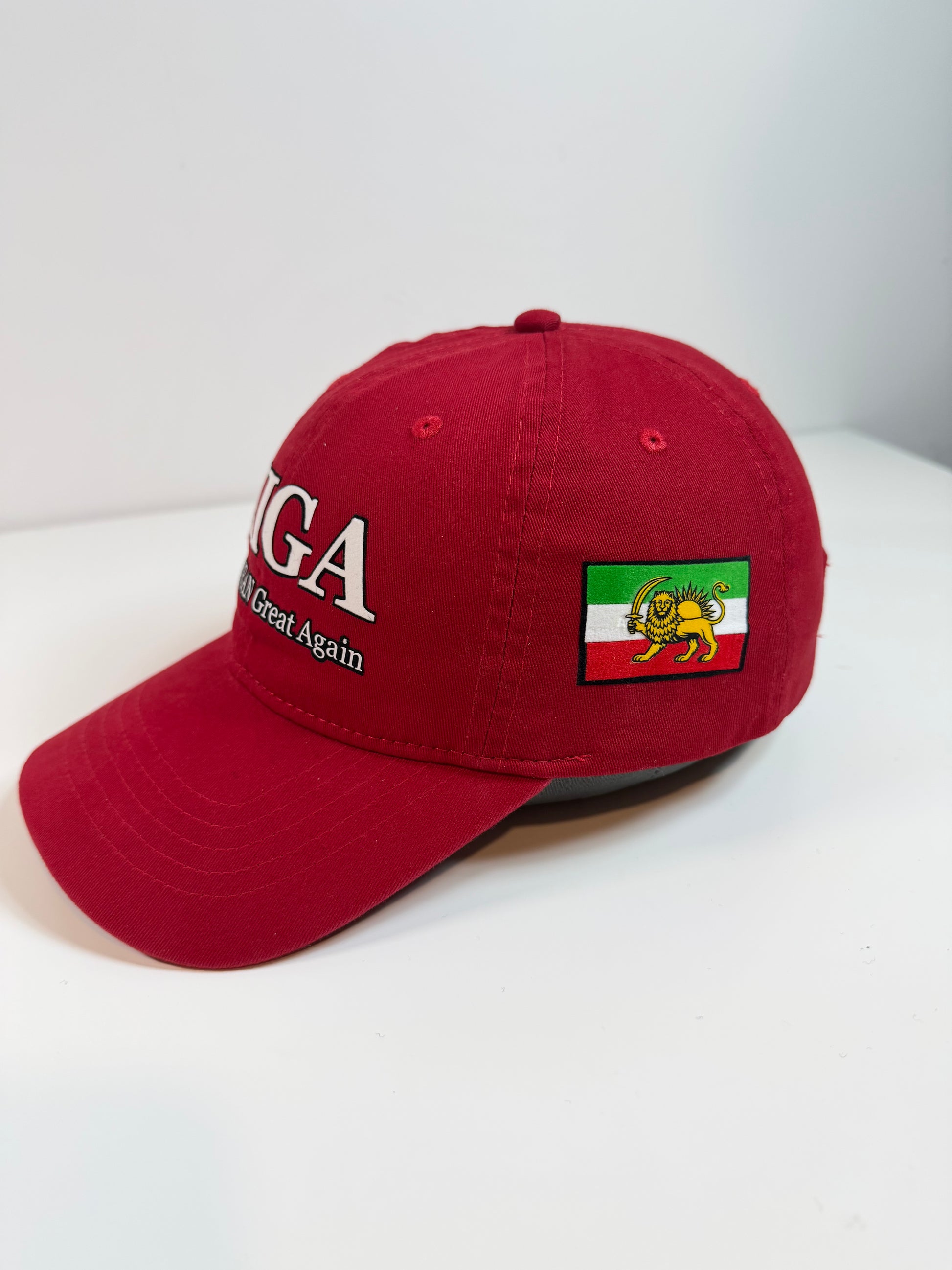 MIGA MAKE IRAN GREAT AGAIN RED HAT CAP