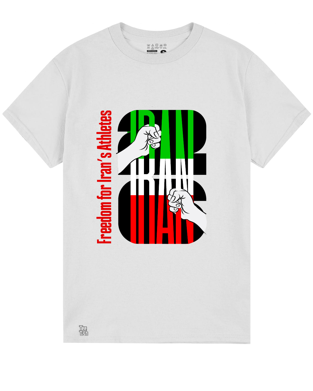Freedom for Iran’s Athletes T-Shirt – Iran 2026 Graphic Tee – Protest-Inspired Cultural Design