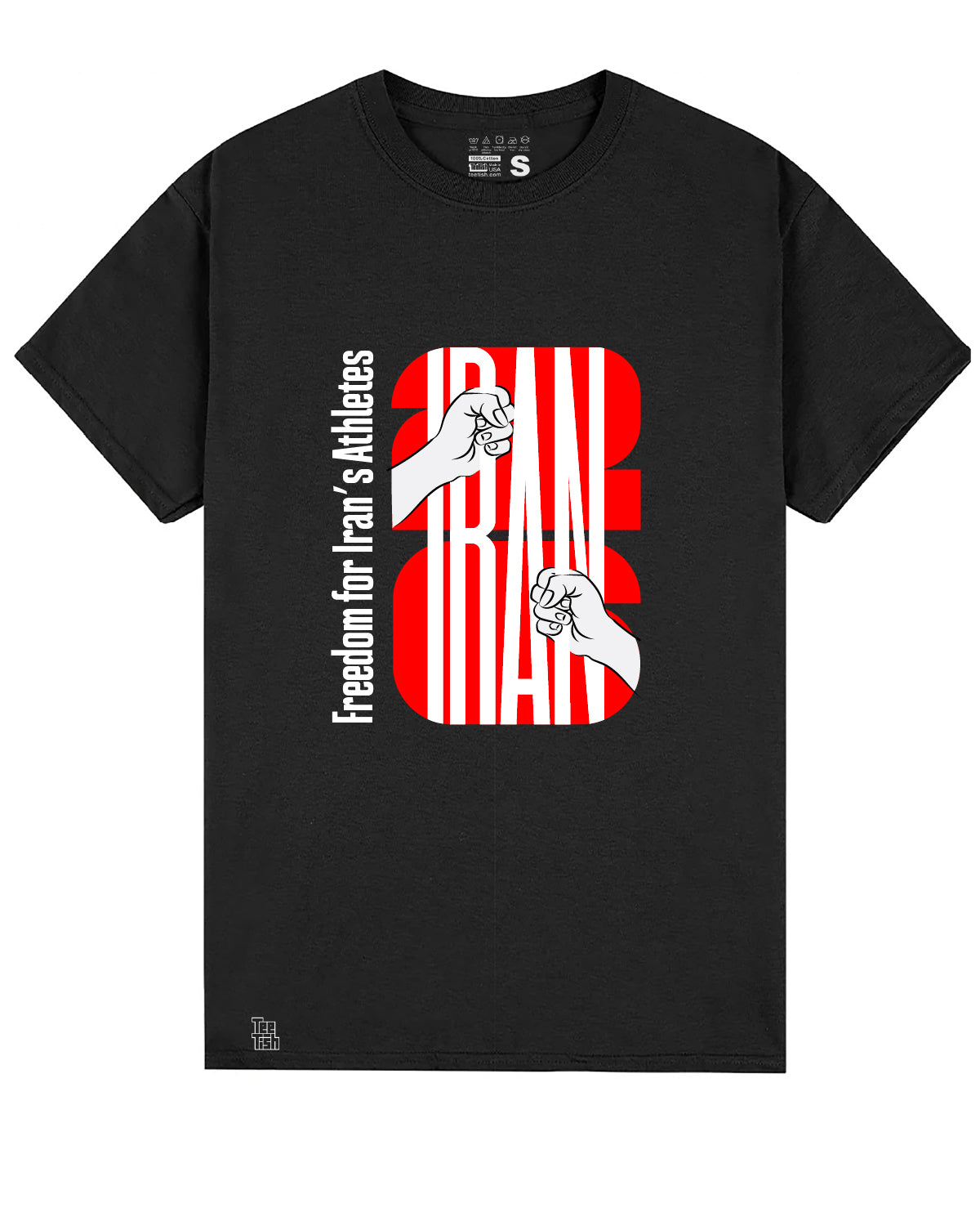 Freedom for Iran’s Athletes T-Shirt – Iran 2026 Graphic Tee – Protest-Inspired Cultural Design
