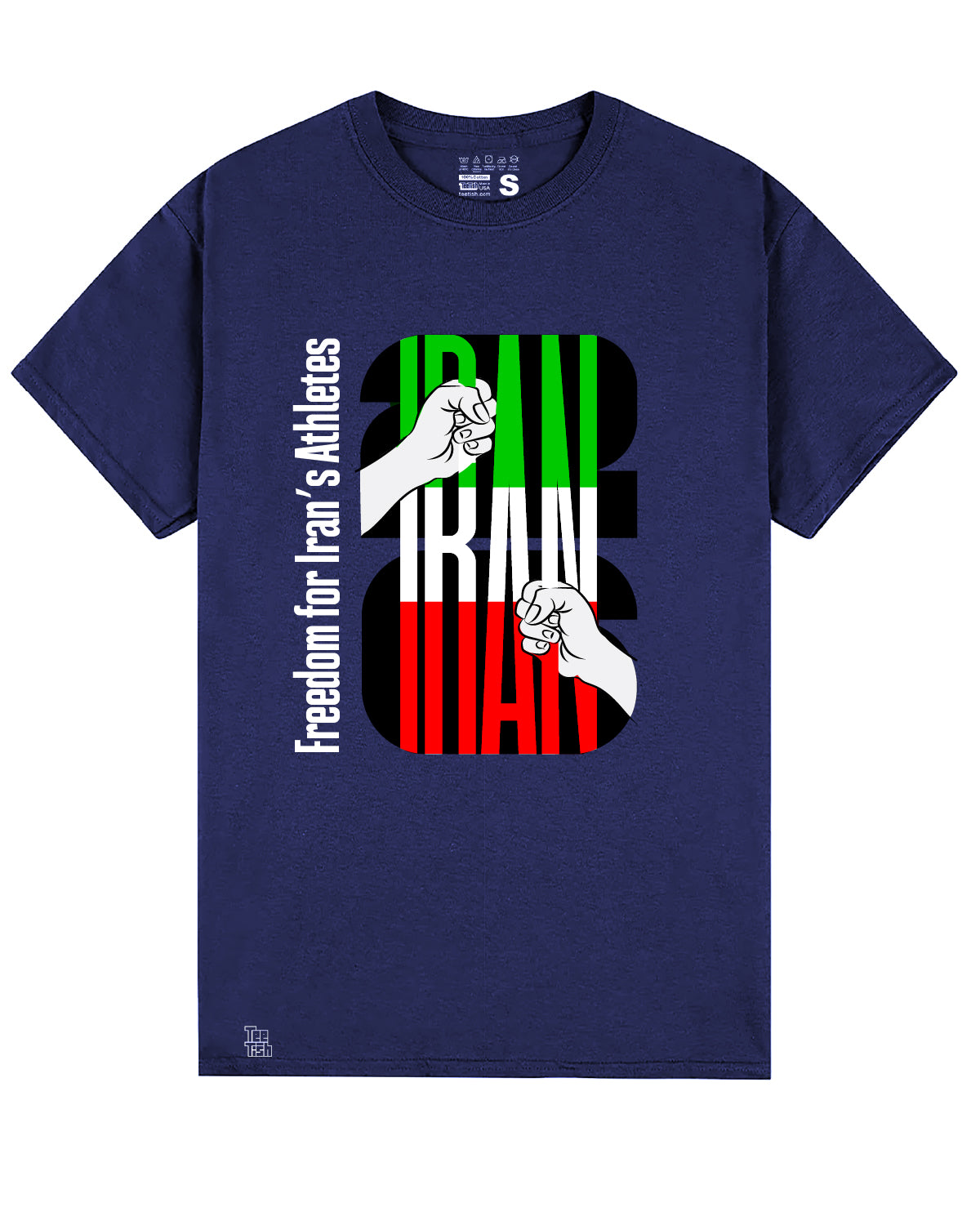 Freedom for Iran’s Athletes T-Shirt – Iran 2026 Graphic Tee – Protest-Inspired Cultural Design