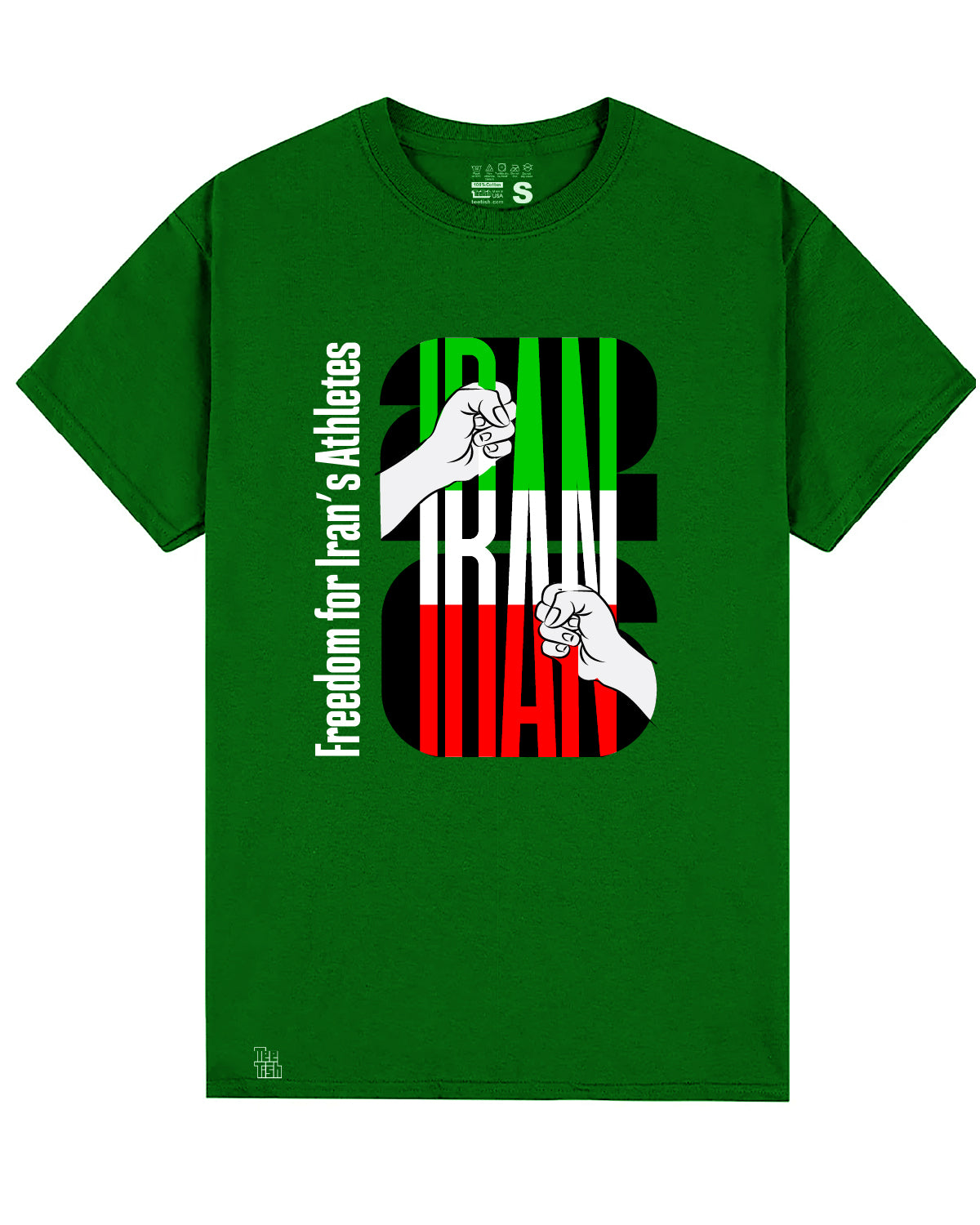 Freedom for Iran’s Athletes T-Shirt – Iran 2026 Graphic Tee – Protest-Inspired Cultural Design