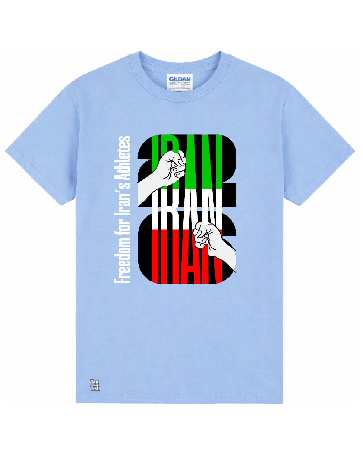 Freedom for Iran’s Athletes T-Shirt – Iran 2026 Graphic Tee – Protest-Inspired Cultural Design