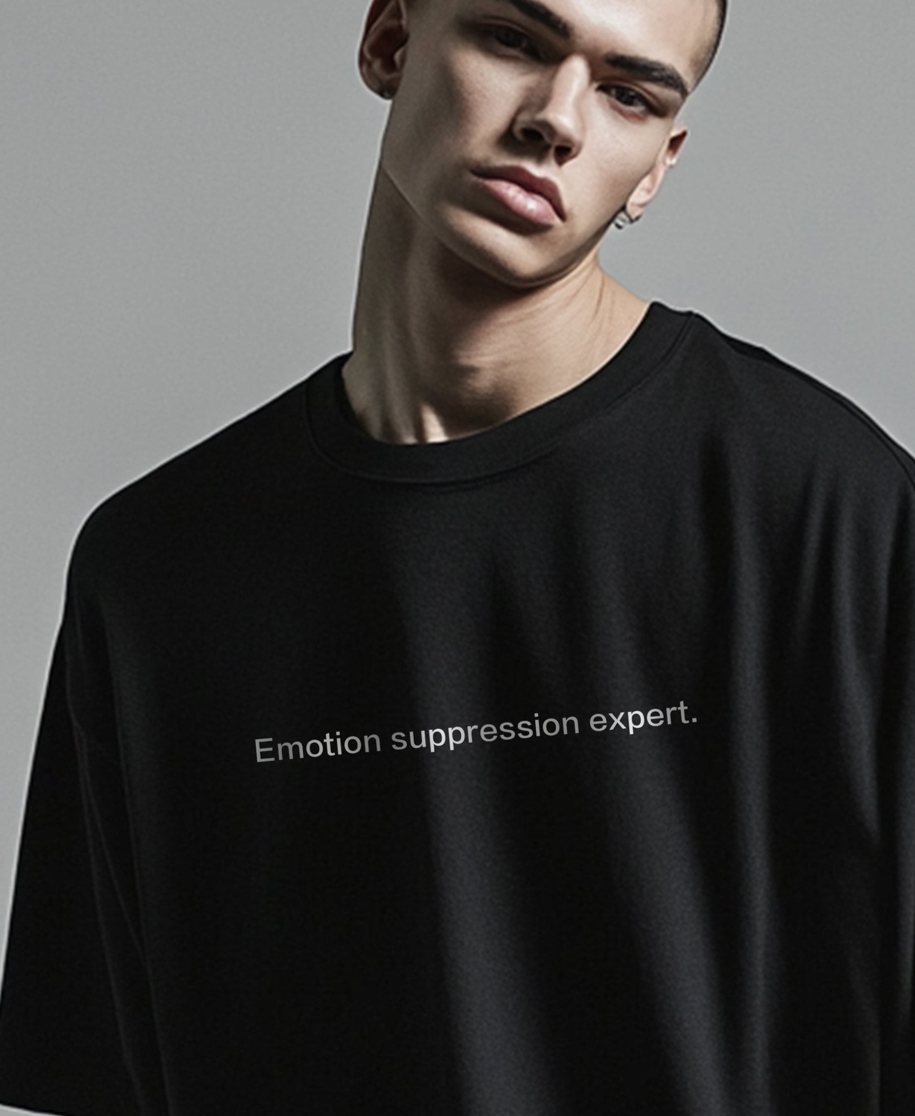 Emotion suppression expert.T-Shirt