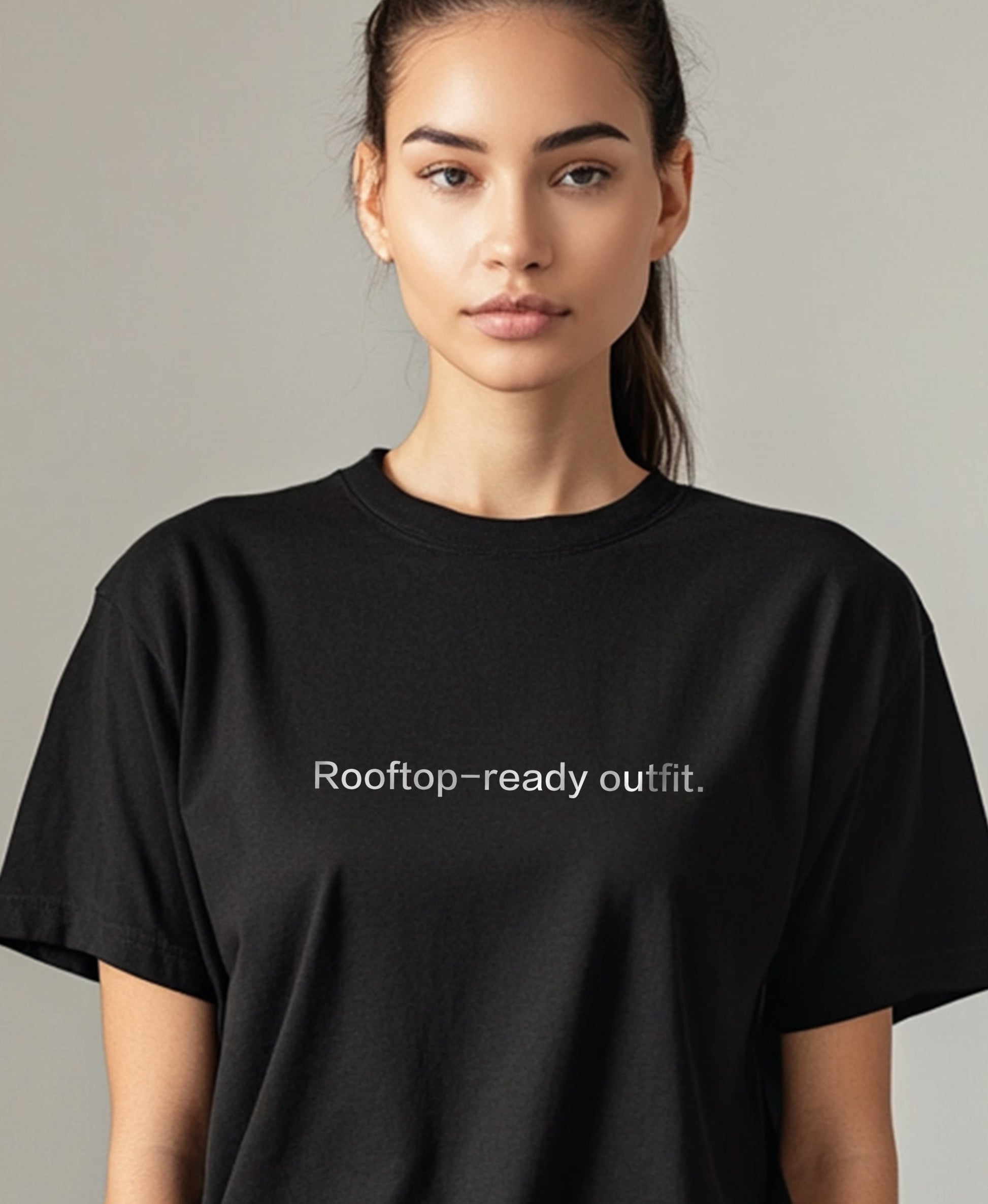 Rooftop-ready outfit. T-Shirt