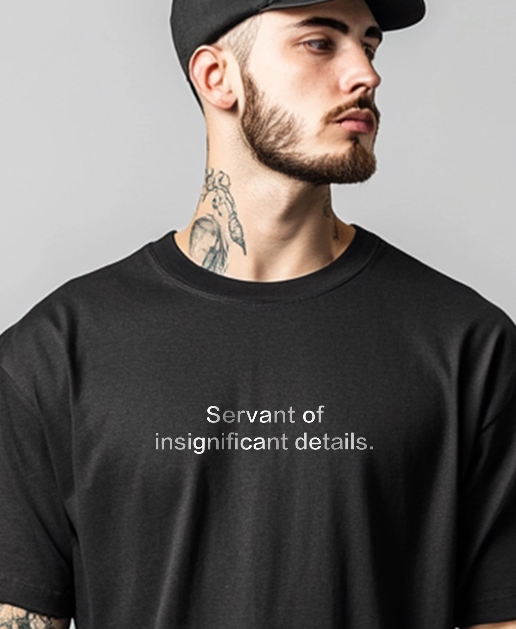 Servant of insignificant details. T-Shirt